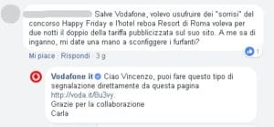 Reclamo Vodafone